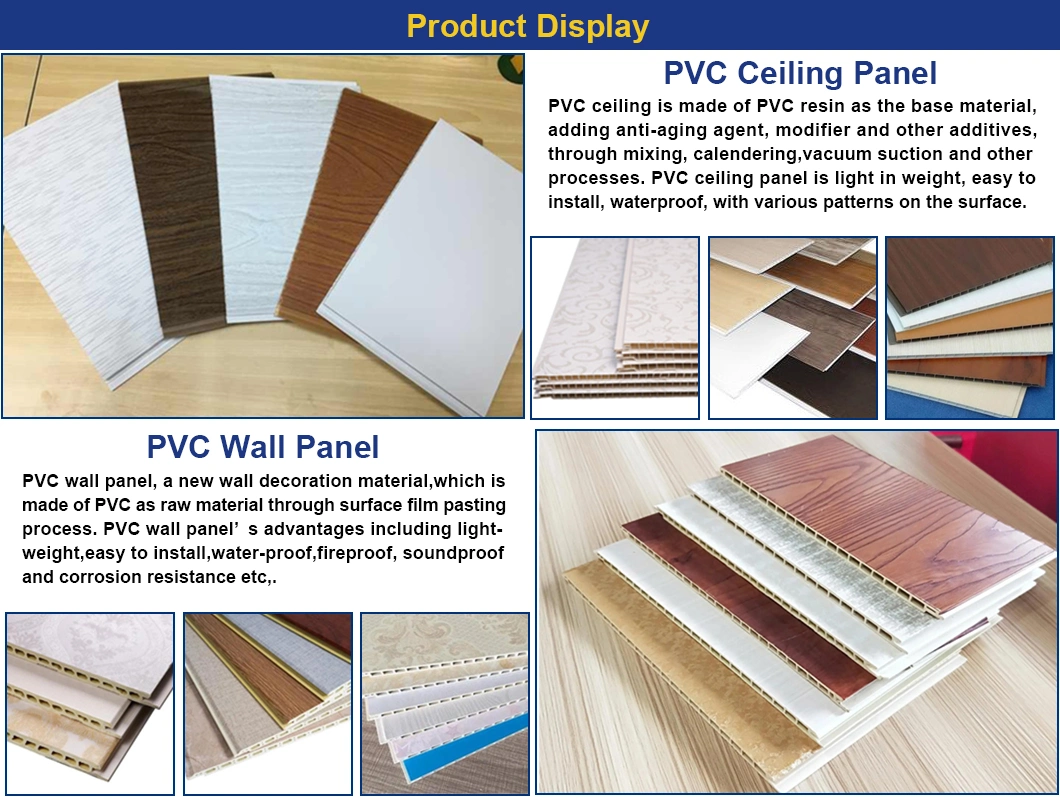 Hot Sales Waterprofe PVC Wall Panel for Interior Decaration