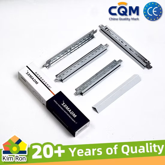 Ceiling Grid Components/T Bar Steel T Shaped Ceiling Keel/Suspend Galvanized Ceiling T Grid, Flat