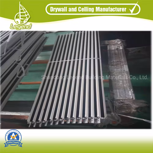 Various Styles/White Ceiling T Grid Components T Bar Suspended Ceiling Grid Fut T Grid
