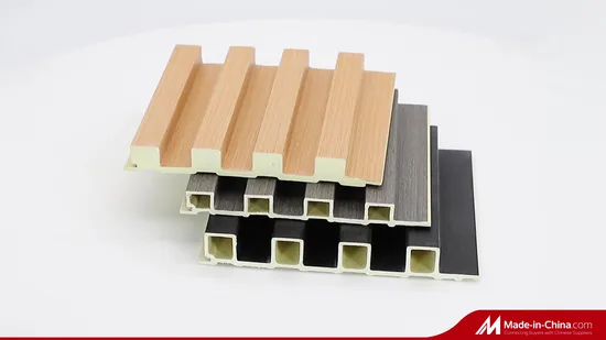 Household PVC Solid Wall Panel Bamboo Fiber Interior WPC Wall Panels