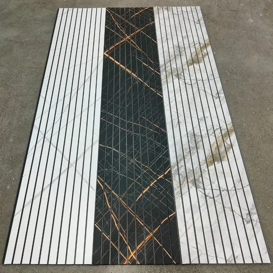 China Interior PVC Ceiling Wall Panel Waterproof Marble Sheet 