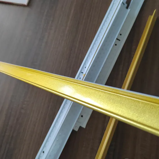 Flat Ceiling Tee Bar Ceiling False Suspended Ceiling T Bar Main Runner Cross T Grids 