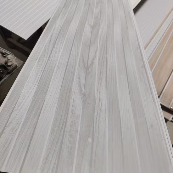 Width 30cm* Thickness8/9mm Wooden Grain PVC Ceiling Panel Plastic Panel for Interior House Decoration