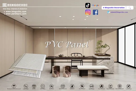 PVC Panelsheet Wall Panel Home Decoration High Quality Low Price 250mm 