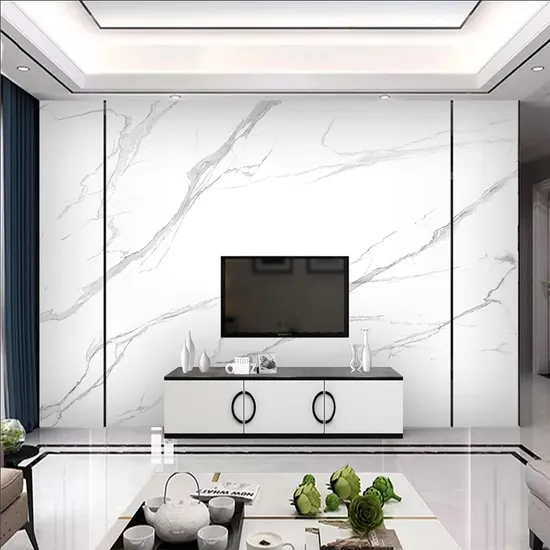 New Colours Indoor Use 1.22m Marble Wall Panel UV Board 