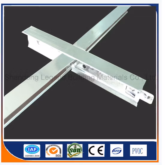 Ceiling Tee Bar/ Zinc Galvanized T Grids/Suspended Ceiling Tee Grid