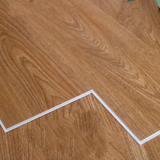 Unique Design Embossed Vinyl Flooring 4.5/5mm Spc Click PVC Flooring for Decoration