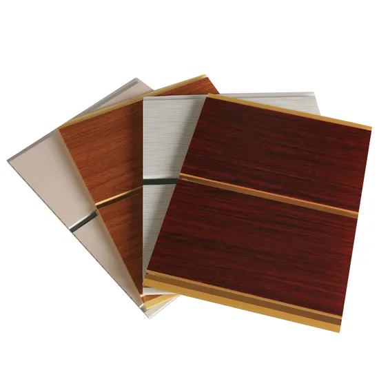 Waterproof Plastic PVC Ceiling Wall Panel Sound and Heat Insulation 